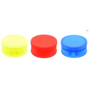 Młynek do Tytoniu Grinder Crusher Plastikowy w Jednolitym Kolorze bez Wzoru