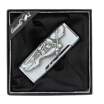 Zapalniczka Żarowa z Motorem Gentelo Srebrna
