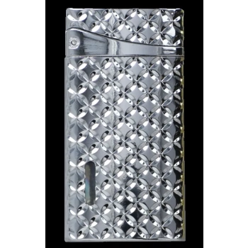 Zapalniczka Gazowa Żarowa Prezentowa Srebrna