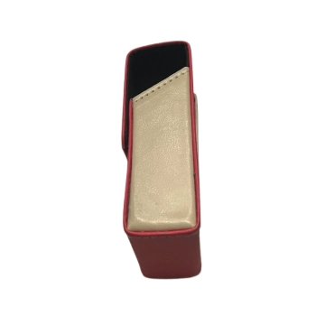 Malinowe Pudełko Etui na Paczkę Papierosów bez Wzorów Jednolity Kolor