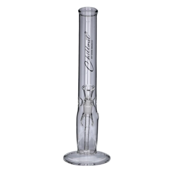 Bongo Szklane Chillout 40 cm Profilowane Fajka Wodna z Lodową Komorą