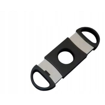 Elegancki Obcinacz do Cygar z Metalu i Plastiku Atomic 90x40 mm