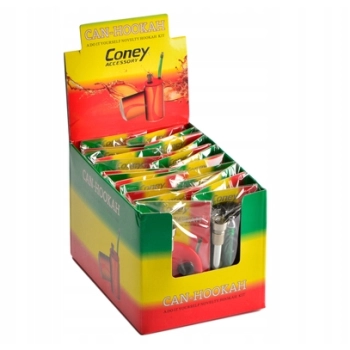 Kompaktowa Shisha Coney - Mini Fajka Wodna Mobilna 6 cm
