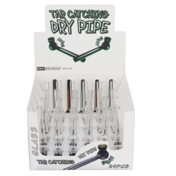 Cygarniczka z Grubego Szkła Lufka Przezroczysta Dulawka Fifka Szklana D&K