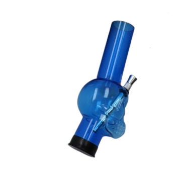 Niebieskie Bongo Akrylowe z Maska Tlenową