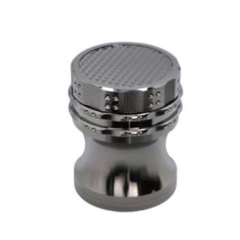 Crusher Grinder Młynek do Tytoniu Ziół CBD Grafitowy z Uchwytem