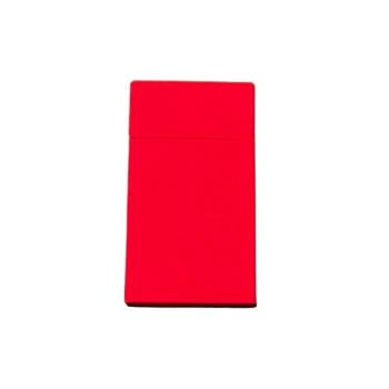 Etui na Papierosy SLIM Silikonowe Osłonka na Paczkę Pokrowiec- Czerwone