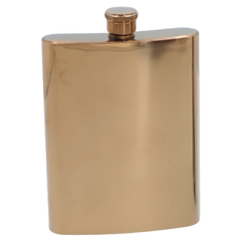 Elegancka Piersiówka Stal Nierdzewna Gentelo 8 OZ Polerowana
