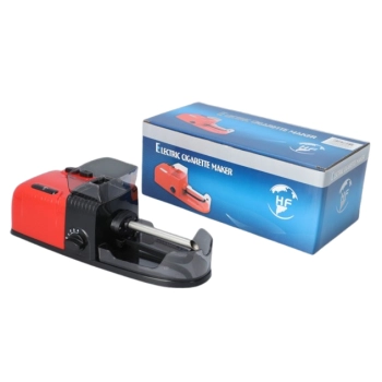 Elektryczna Nabijarka Do Papierosów Napełniarka w Kolorze Czerwonym