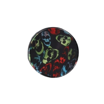 Metalowy Młynek do Tytoniu CBD Suszu Grinder z Kolorowymi Czaszkami