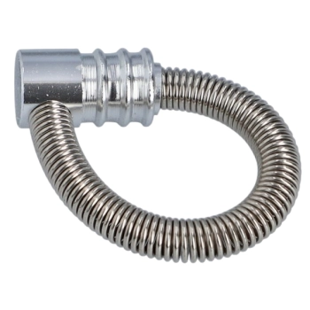 Fajka Aluminiowa Fifka Lufka Metalowa Sprężynka Wyginająca się 8,5 cm