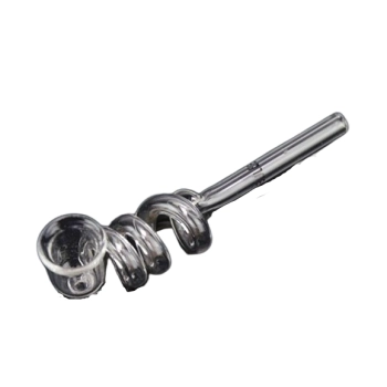 Fajka Szklana Spirala Fifka 15 cm - Elegancki Akcesorium Dla Palaczy