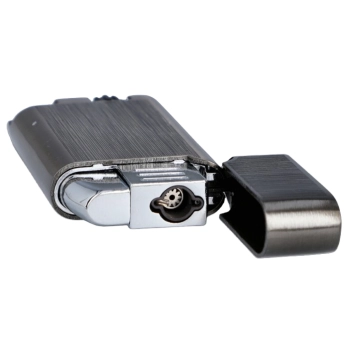 Zapalniczka 2w1 Żarowo Płomieniowa w Opakowaniu na Prezent Ciemny Grafitowy