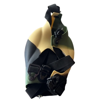 Niebieskie Bongo Akrylowe z Maska Tlenową