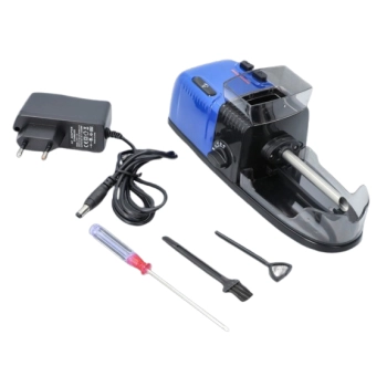 Elektryczna Nabijarka Do Papierosów Napełniarka w Kolorze Niebieskim