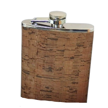 Elegancka Piersiówka Stal Nierdzewna 207 ml Gentelo w Czarnej Pudełku
