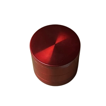 Czerwony Młynek do Tytoniu Suszu Grinder Crusher Płonący Liść Marihuany
