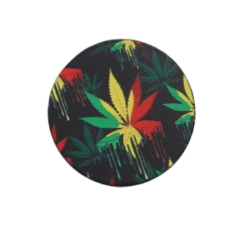 Młynek do Tytoniu Suszu Ziół CBD „Dripping Rasta” – kapiące liście konopi