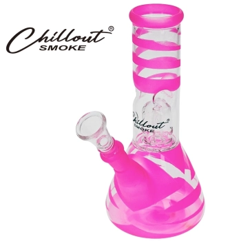 Bongo Szklane Chillout Smoke 20 cm Perkolator Lodowa Komora Fajka Wodna