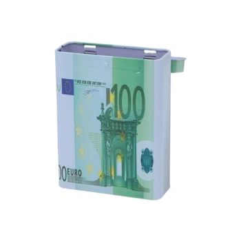 Pudełko na papierosy Etui na Paczkę Papierosów Papierośnica 100 Euro