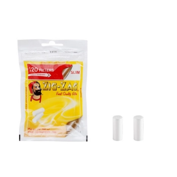 Filtry Papierosowe ZIG-ZAG 120 sztuk